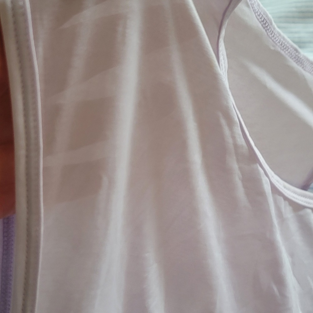 ASOS 4505 Lilac Purple Tank Top Athletic Gym Workout Sleeveless Women's Size 10 - Picture 5 of 5